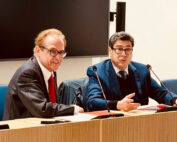 Club d'Iéna • Philippe Aghion invité au Sénat par Louis Vogel