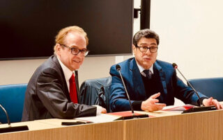 Club d'Iéna • Philippe Aghion invité au Sénat par Louis Vogel