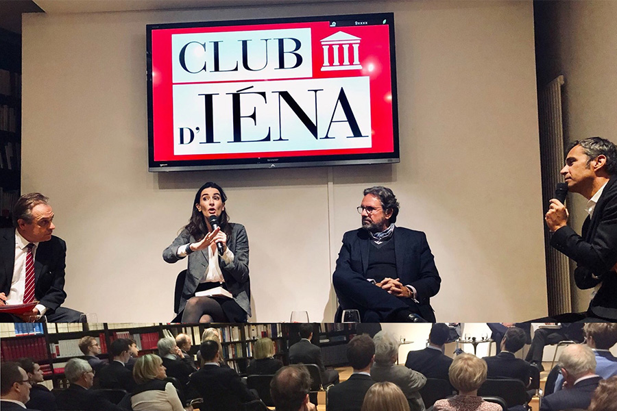 Agnes-Verdier-Molinie_Frederic-Lefebvre Club d'Iéna • Le Club d’Iéna a reçu Agnès Verdier-Molinié et Frédéric Lefebvre