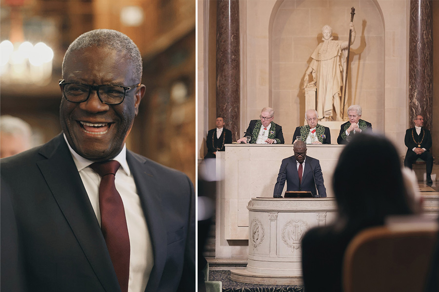 Mukwege2 Club d'Iéna • Un prix Nobel de la Paix à l’Académie