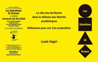 Les Entretiens de Sceaux